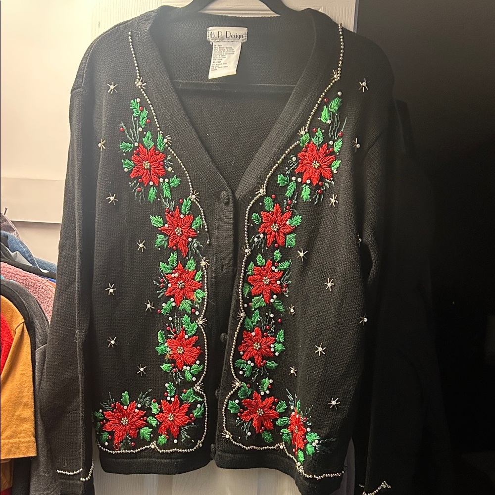 Vintage Christmas cardigan